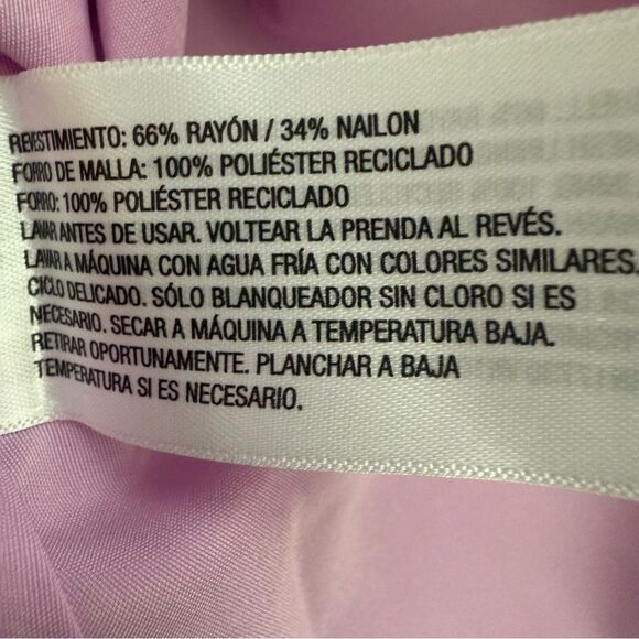 Cat & Jack Lavender Luck Multi Color Floral Tiered Dress Size XS 4/5 - Picture 7 of 8